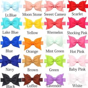 img 3 attached to 🎀 JOYOYO 20pcs Baby Girls Headbands: Adorable Hair Bows for Infant Newborns & Toddlers