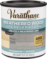 varathane 313835 weathered wood accelerator, quart, gray логотип