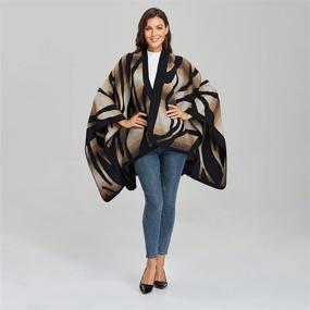 img 1 attached to Womens Winter Blanket Cardigans by Bakerdani: Versatile Women's Accessories in Scarves & Wraps