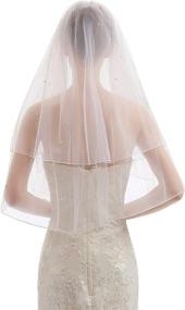 img 1 attached to Elawbty Womens Fingertip Length Wedding Women's Accessories - Special Occasion Accessories