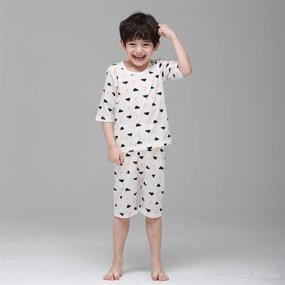 img 1 attached to MiNi K Toddler Cotton100 Пижамы 12 24Месяцев