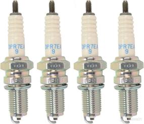 img 2 attached to 🔥 NGK Spark Plug DPR7EA-9- Set of 4: Boost Engine Performance with this High-Quality Spark Plug Bundle!