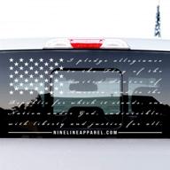 nine line vinyl decal pledge логотип