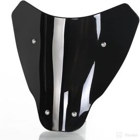 img 2 attached to Motorcycle Windscreen Windshield Deflector Protector Motorcycle & Powersports