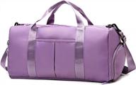👜 zgwj travel duffel tote bag: waterproof, foldable, and expandable - perfect weekender bag for swim, sports, or gym логотип