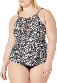 img 3 attached to 24Th Ocean Strappy Tankini Swimsuit