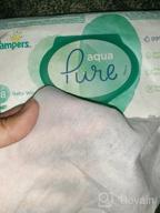 img 3 attached to Pampers Aqua Pure Wipes: Four-Pack for Gentle and Effective Baby Care review by Anastazja Kocioek ᠌