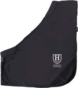 img 2 attached to 🎹 Piano Black Harrison Howard Shoulder Guard Anti-Rub Bib - Optimal Chest Protection and Wither Support