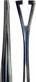 img 1 attached to HTS 164P1 6.25" Triangle Slotted Locking Pennington Forceps