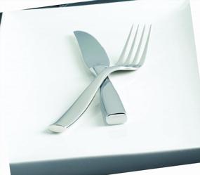 img 3 attached to Fortessa Lucca 18/10 Stainless Steel Flatware 5Pc Place Setting Service For 1