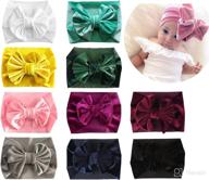 👑 versatile elastic stretchy headbands: fashionable hairband accessories with unmatched comfort and style logo