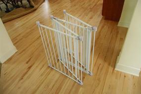 img 2 attached to 🚪 Carlson Flexi Configurable Walk Through Pet Gate - 76" Wide