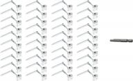 40 оптовых упаковок угловых перил zipbolt для соединителя newel post - остроугольный рельсовый болт для лестницы для легкой жилой и коммерческой установки нижних соединительных столбов логотип
