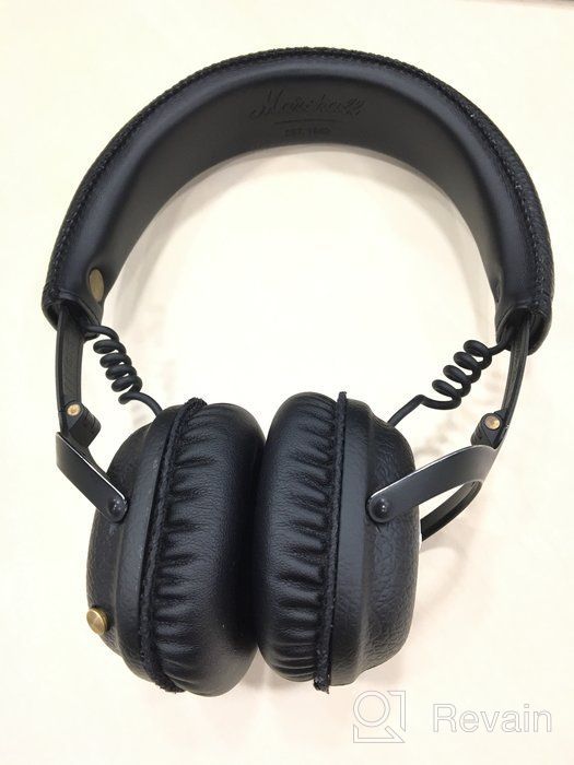 img 2 attached to Wireless Marshall Mid Bluetooth Headphones, Black review by Bali ᠌
