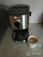 img 1 attached to Rozhkovy coffee maker Kitfort KT-753, black/silver review by Gabriela Gutowska ᠌
