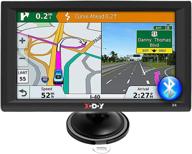 🚗 xgody 9" gps navigation for car truck vehicle: bluetooth gps navigator with lifetime maps, hd touch screen & voice broadcast логотип