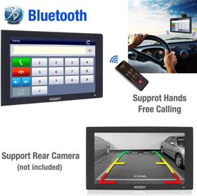 img 3 attached to 🚗 XGODY 9" GPS Navigation for Car Truck Vehicle: Bluetooth GPS Navigator with Lifetime Maps, HD Touch Screen & Voice Broadcast