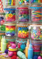 пазл jars of color 1000 деталей от colorcraft логотип