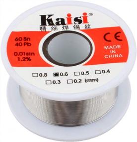 img 1 attached to Sn60/Pb40 Flux 1.2% Tin Lead Rosin Core Solder Wire For Electrical Soldering And DIY (0.6Mm)