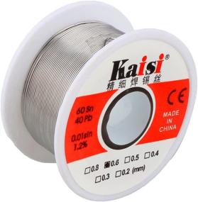 img 4 attached to Sn60/Pb40 Flux 1.2% Tin Lead Rosin Core Solder Wire For Electrical Soldering And DIY (0.6Mm)