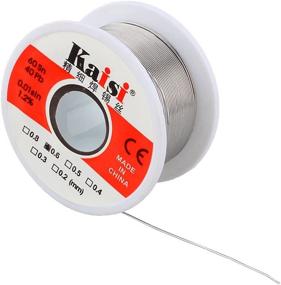 img 3 attached to Sn60/Pb40 Flux 1.2% Tin Lead Rosin Core Solder Wire For Electrical Soldering And DIY (0.6Mm)