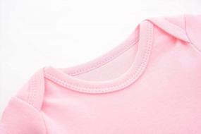 img 3 attached to 3 Pack Newborn-24 Months Baby Long Sleeve Bodysuit