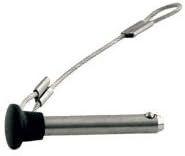 🔗 high-quality stainless steel bimini top with convenient 3/16" pull pin - marine part depot логотип