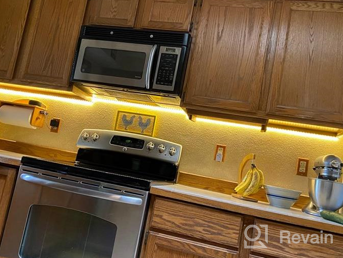 img 1 attached to Onforu 16.4Ft LED Tape Light In 3000K Warm White - Dimmable And Flexible For Home, Kitchen, And Bedroom review by Erik Gerber