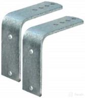 🚽 flush fender bracket - pair with tie down capability (86262) логотип