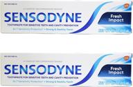 sensodyne fluoride toothpaste for sensitive protection logo