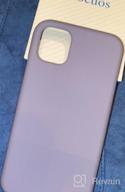 img 1 attached to Kocuos IPhone 11 Case: Anti-Scratch, Fingerprint & Shock Absorption Gel Rubber Full Body Protection - 6.1 Inch (Purple) review by Rocco Guale