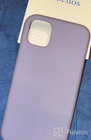 img 5 attached to Kocuos IPhone 11 Case: Anti-Scratch, Fingerprint & Shock Absorption Gel Rubber Full Body Protection - 6.1 Inch (Purple)