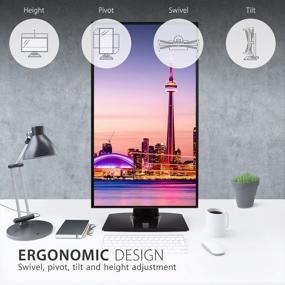 img 1 attached to ViewSonic VP3268A 4K Ergonomic DisplayPort Professional Monitor, 3840X2160P Resolution, Cable Lock Slot, Anti-Glare, 3H Surface Hardness, On-Screen Display (OSD), ‎VP3268A-4K, HDMI, HD, 4K