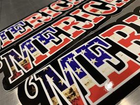 img 3 attached to Wrapco Merica Decals Quality Sticker