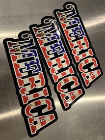 img 2 attached to Wrapco Merica Decals Quality Sticker