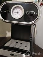 img 1 attached to Rozhkovy coffee maker Kitfort KT-702, black review by Boguslawa Debowska ᠌