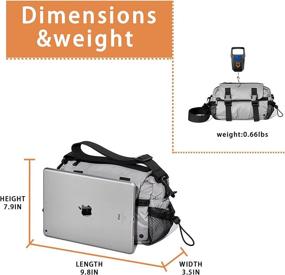 img 3 attached to Crossbody Shoulder Waterproof Messenger Pocketbook Women's Handbags & Wallets ~ Shoulder Bags