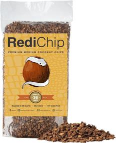 img 1 attached to 🌴 RediChip Coconut Chip Substrate: Premium Loose Bedding for Reptiles - Medium-Sized Coconut Husk Chips