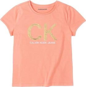 img 2 attached to Calvin Klein Flippable Camelia 10 Girls' Clothing : Tops, Tees & Blouses