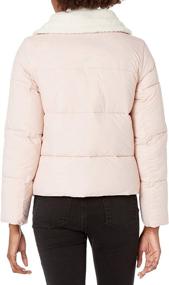 img 2 attached to Levis Womens Quilted Sherpa Puffer Women's Clothing - Coats, Jackets & Vests
