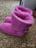 img 1 attached to 👞 Stylish Crystal-Embellished UGG Bailey Shoes and Boots for Little Boys' Fashion review by Adrian Ojeda