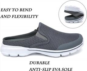 img 1 attached to 👞 CELANDA Lightweight Breathable Slippers for Men - Non Slip Men's Shoes, Mules & Clogs