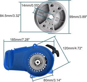 img 3 attached to GOOFIT Recoil Starter Flywheel Wheeler