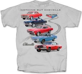 img 1 attached to Chevy Malibu T-Shirt - Joe Blow Men's 👕 T-Shirt for Chevelle Years 1964-1972 in Ice Grey, XXX-Large Size