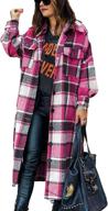 puwei womens casual button shacket women's clothing ~ coats, jackets & vests logo