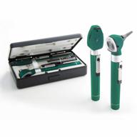 compact and advanced: adc diagnostix pocket set with otoscope and ophthalmoscope, led lamp, and hard case logo