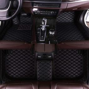 img 4 attached to Leesville Artificial Generation Surrounded Waterproof Interior Accessories best: Floor Mats & Cargo Liners