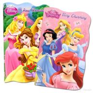 👑 disney princess toddler board books - set of 2 (disney baby board books) logo