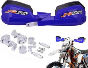 img 4 attached to Handguards Dirt Bike Hand Guards - Universal For 7/8&#34 Motorcycle & Powersports ~ Parts