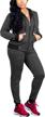 women's lounge wear tracksuits set by nimsruc - trendy two-piece outfits logo